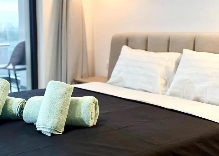 Apartament Azure Coast Horizon - Free Parking